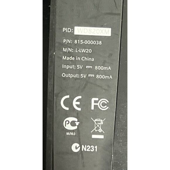 Logitech Harmony One L-LW20 Universal Remote Charging Base ONLY 815-000038 - Picture 3 of 3